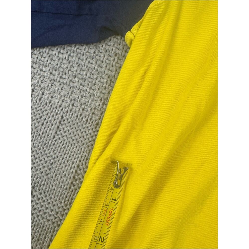 Polo by Ralph Lauren Yellow & Navy Long-Sleeve 67 Raglan Tee M - Picture 6 of 14